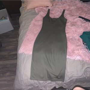 3/4 length tight pencil dress